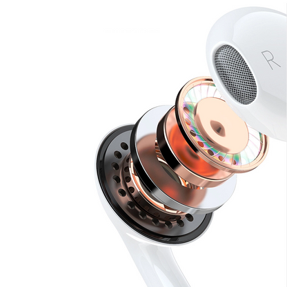 Handsfree 3.5mm Dudao X14Pro, Wit