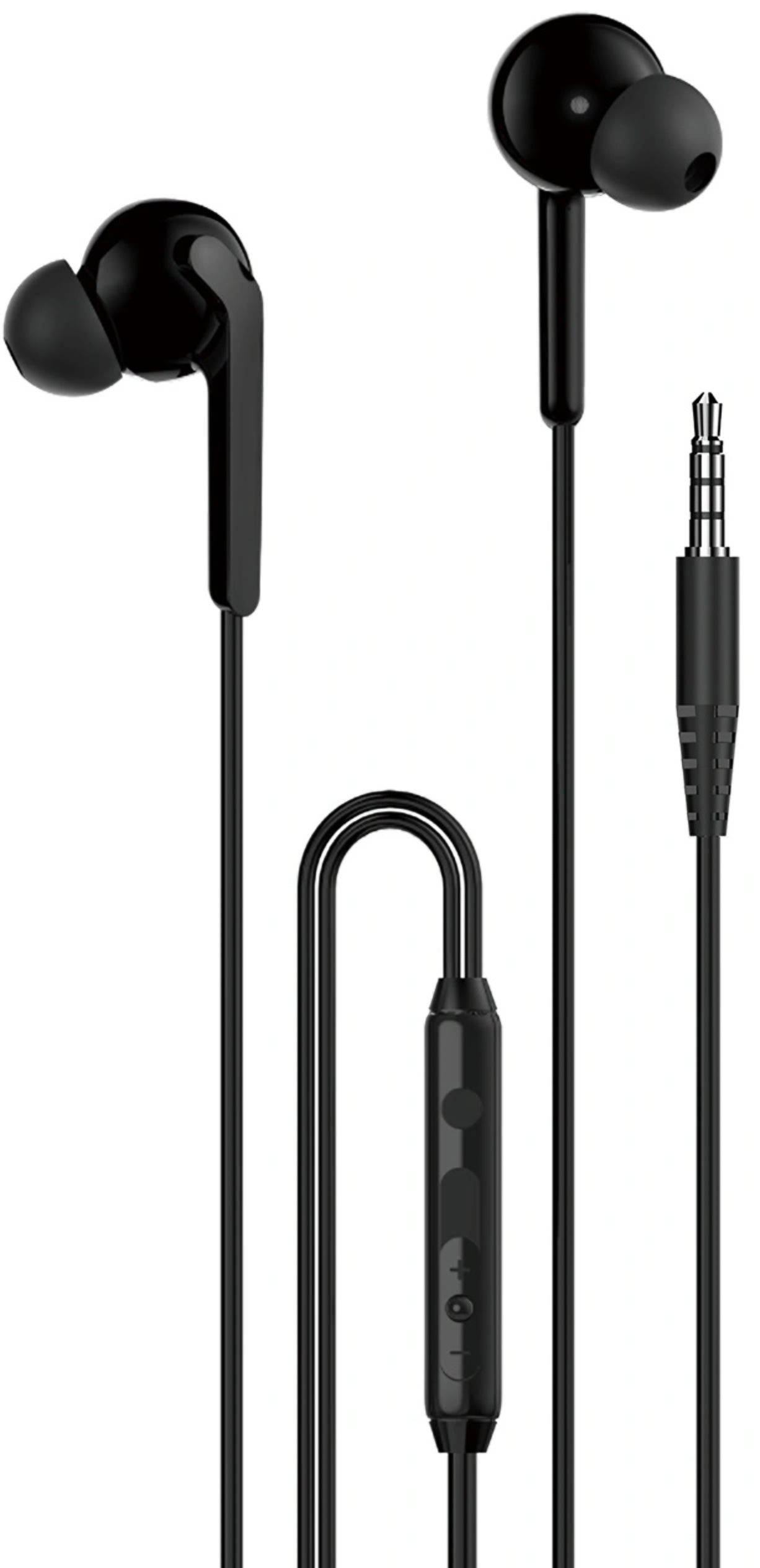 Handsfree 3.5mm Dudao X3+, Zwart
