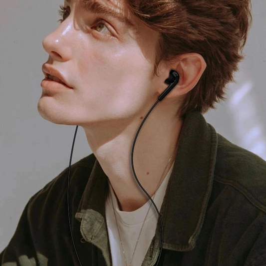 Handsfree 3.5mm Dudao X3+, Zwart