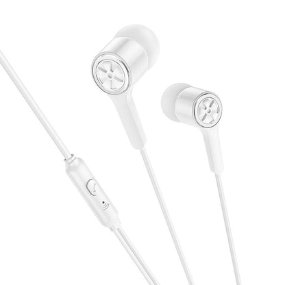 Handsfree 3,5 mm HOCO M104, Wit 