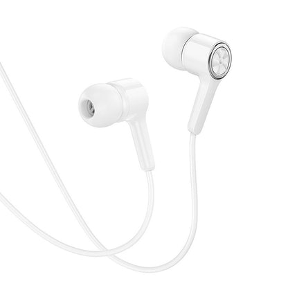 Handsfree 3,5 mm HOCO M104, Wit 