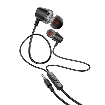 HOCO M107 3.5 mm Handsfree, Black