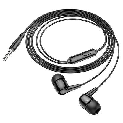 Handsfree 3,5 mm HOCO M97, Zwart 