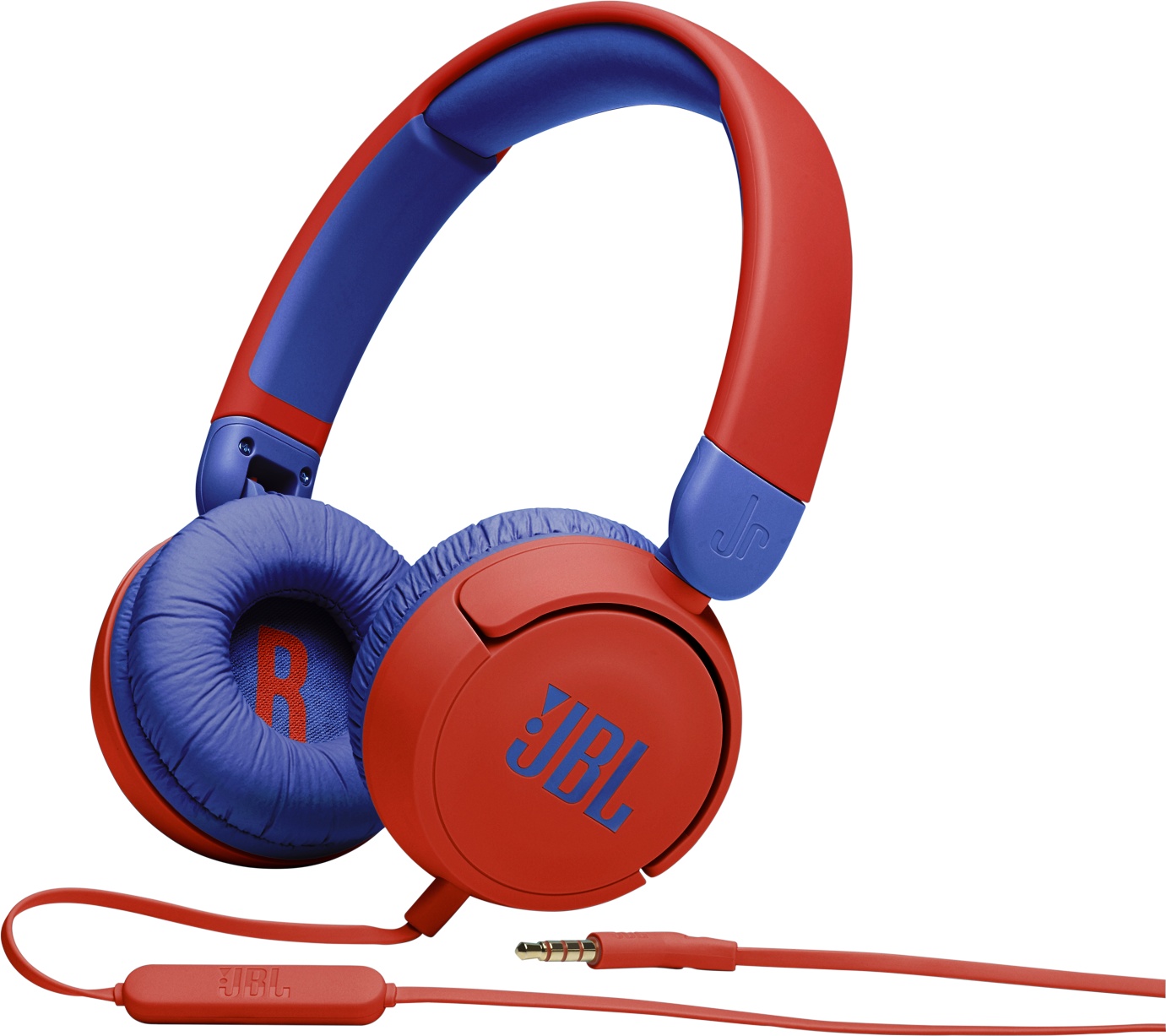 Handsfree 3,5 mm JBL JR 310 Kids, Rood JBLJR310RED