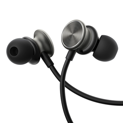Handsfree 3,5 mm Joyroom JR-EW03, Grijs