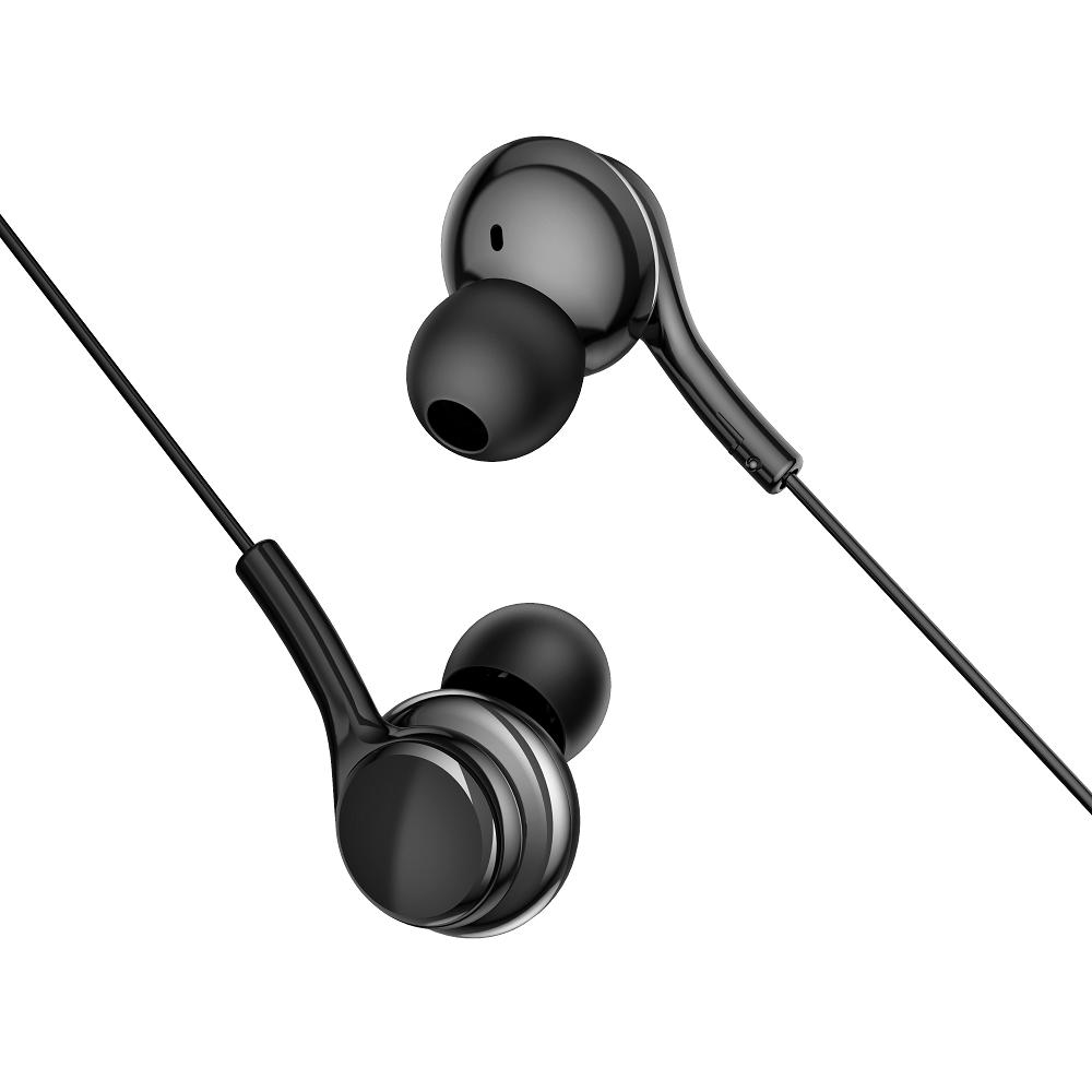 Handsfree 3,5 mm WiWu EB310, Zwart 