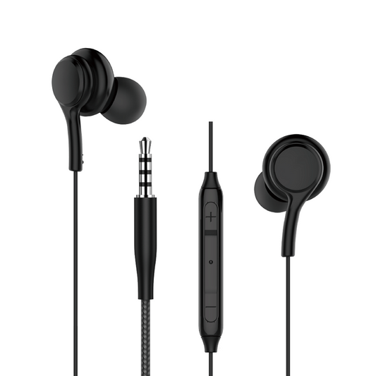 Handsfree 3,5 mm WiWu EB310, Zwart 