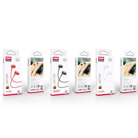Handsfree 3.5mm XO Design EP57 Crown, White