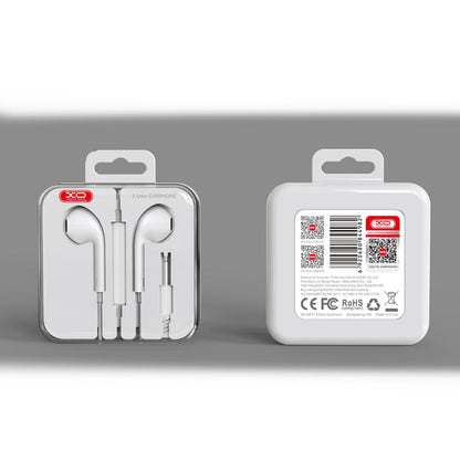 Handsfree 3.5mm XO Design EP77, Wit