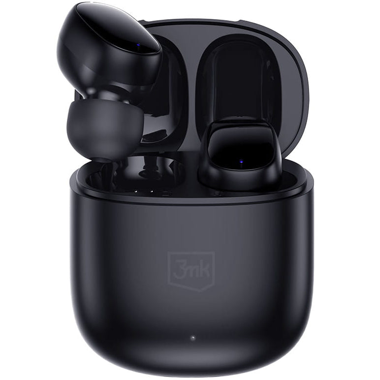 Handsfree Bluetooth 3MK FlowBuds, TWS, Zwart