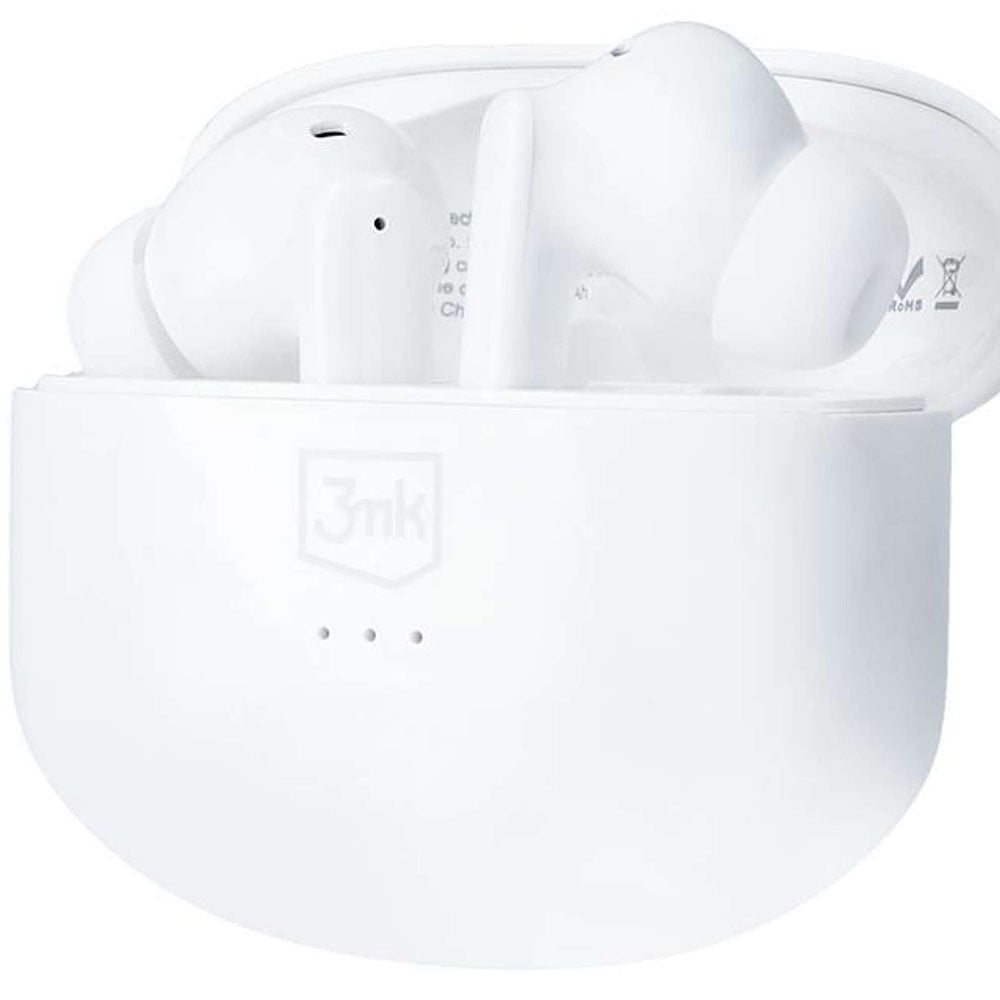 Handsfree Bluetooth 3MK LIFEPODS, TWS, ANC, Wit