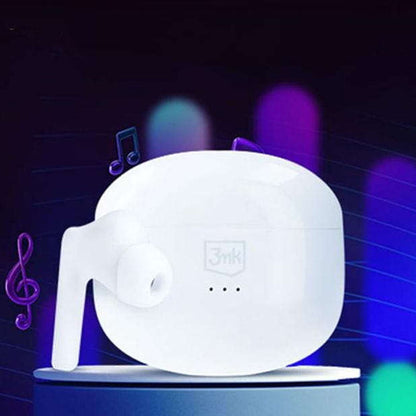 Handsfree Bluetooth 3MK LIFEPODS, TWS, ANC, Wit