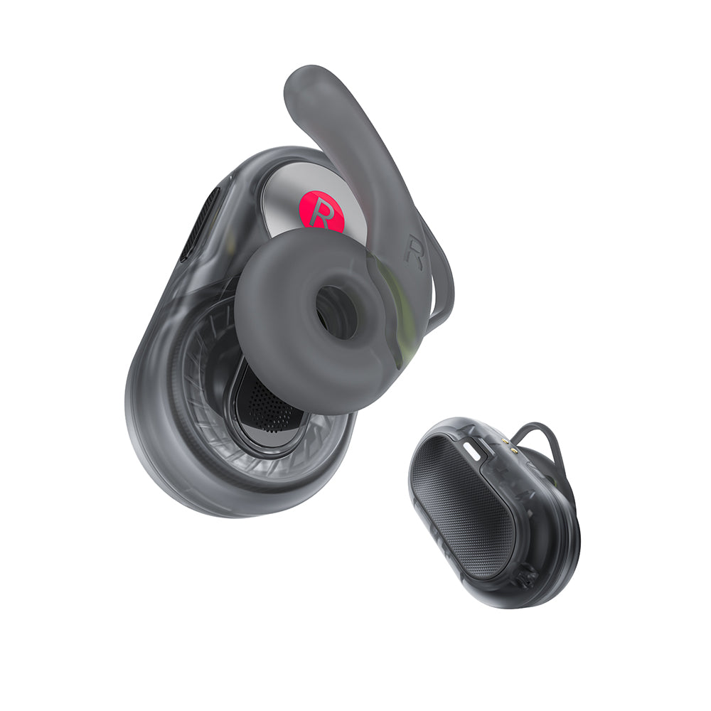 Handsfree Bluetooth Acefast Acefit Neo, TWS, Zwart