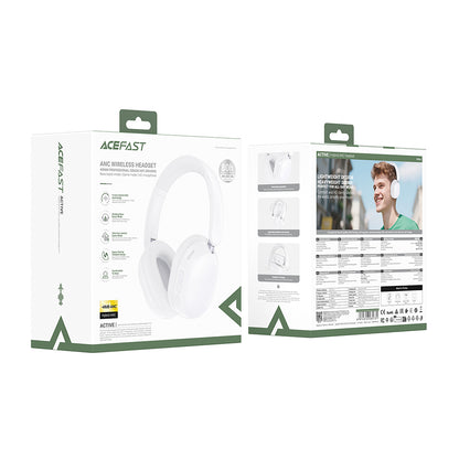Handsfree Bluetooth Acefast H12, A2DP, ANC, Zwart
