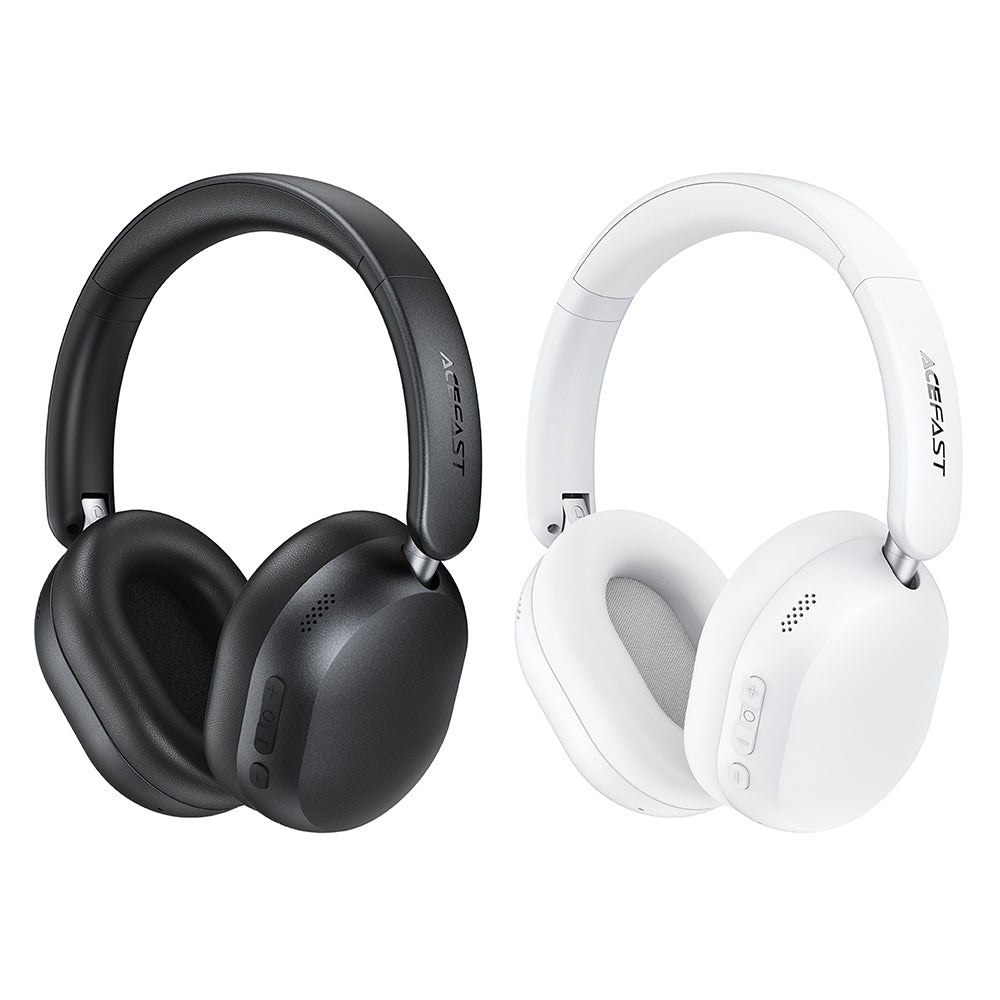 Handsfree Bluetooth Acefast H12, A2DP, ANC, Zwart