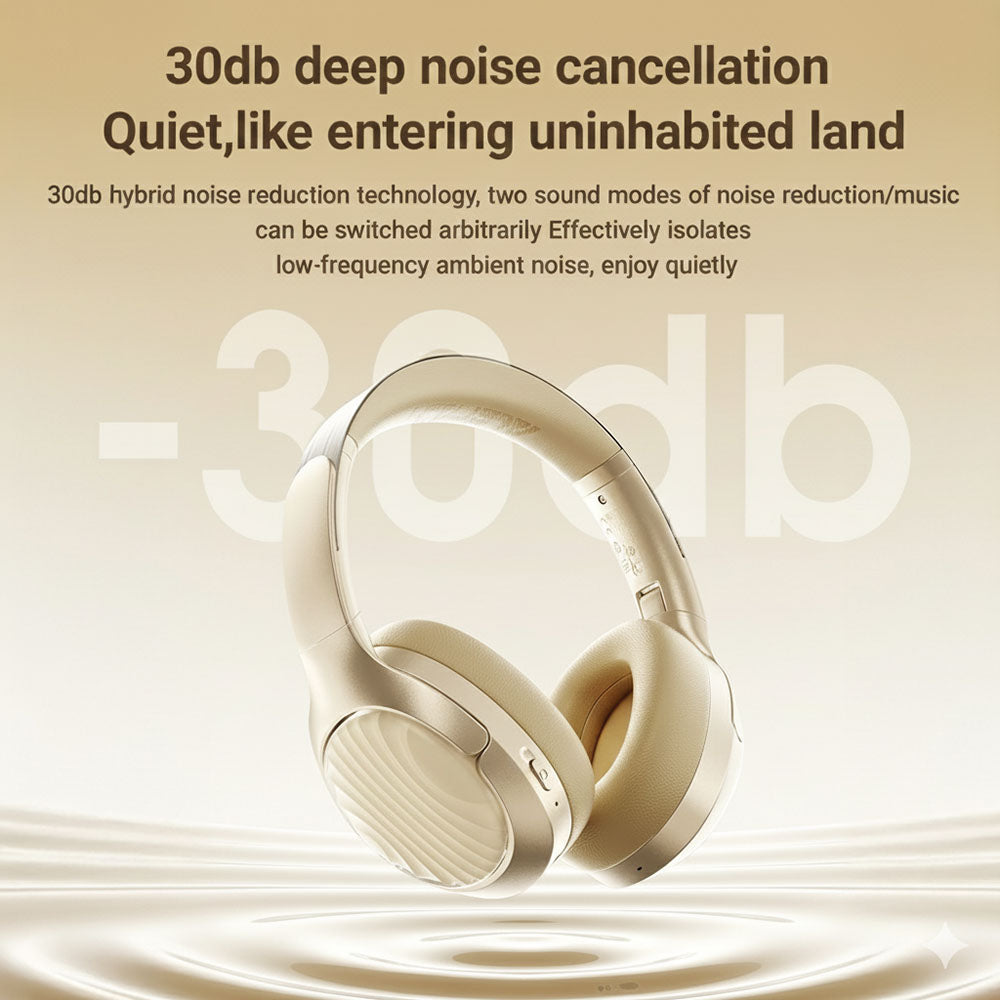 Handsfree Bluetooth Acefast H5, A2DP, ANC, Zwart