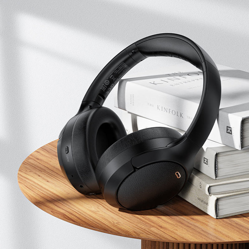 Handsfree Bluetooth Acefast H6, A2DP, ANC, Zwart
