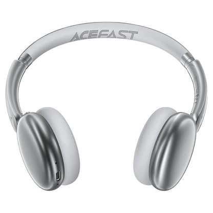 Handsfree Bluetooth Acefast H8, A2DP, ANC, Zilver