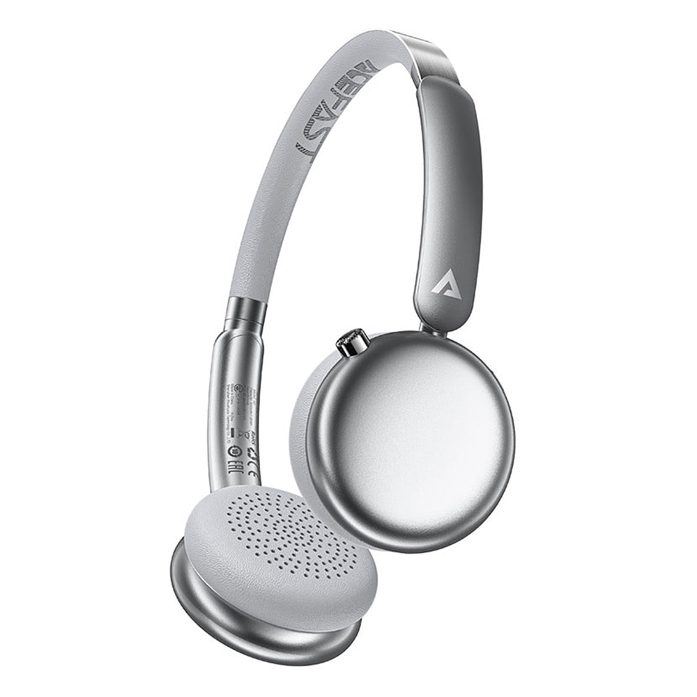 Handsfree Bluetooth Acefast H8, A2DP, ANC, Zilver