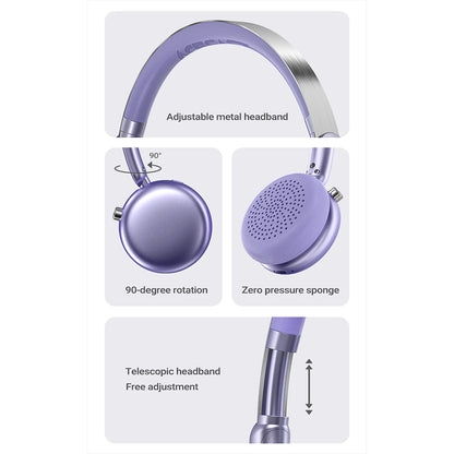 Handsfree Bluetooth Acefast H8, A2DP, ANC, Goud