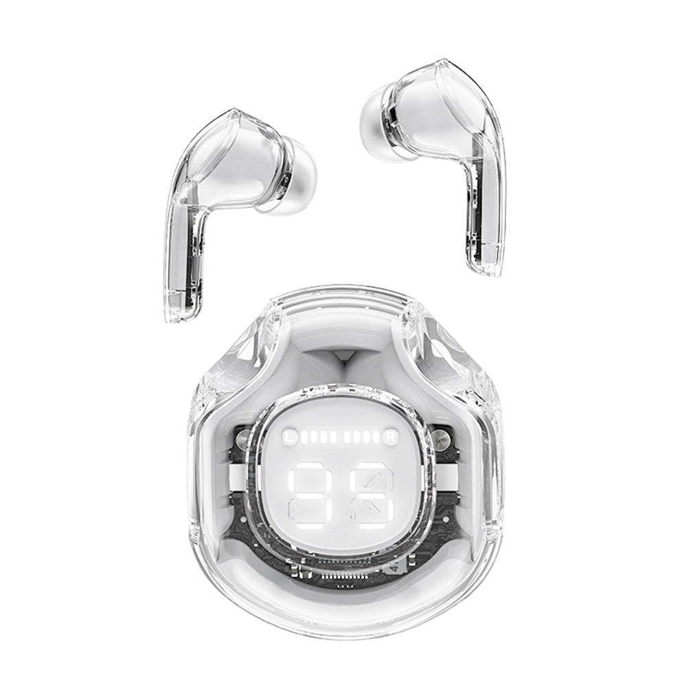 Handsfree Bluetooth Acefast T8, TWS, Wit