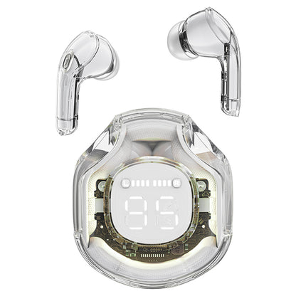 Handsfree Bluetooth Acefast T8, TWS, Wit