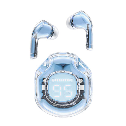 Handsfree Bluetooth Acefast T8, TWS, Blauw