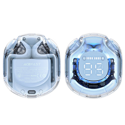 Handsfree Bluetooth Acefast T8, TWS, Blauw