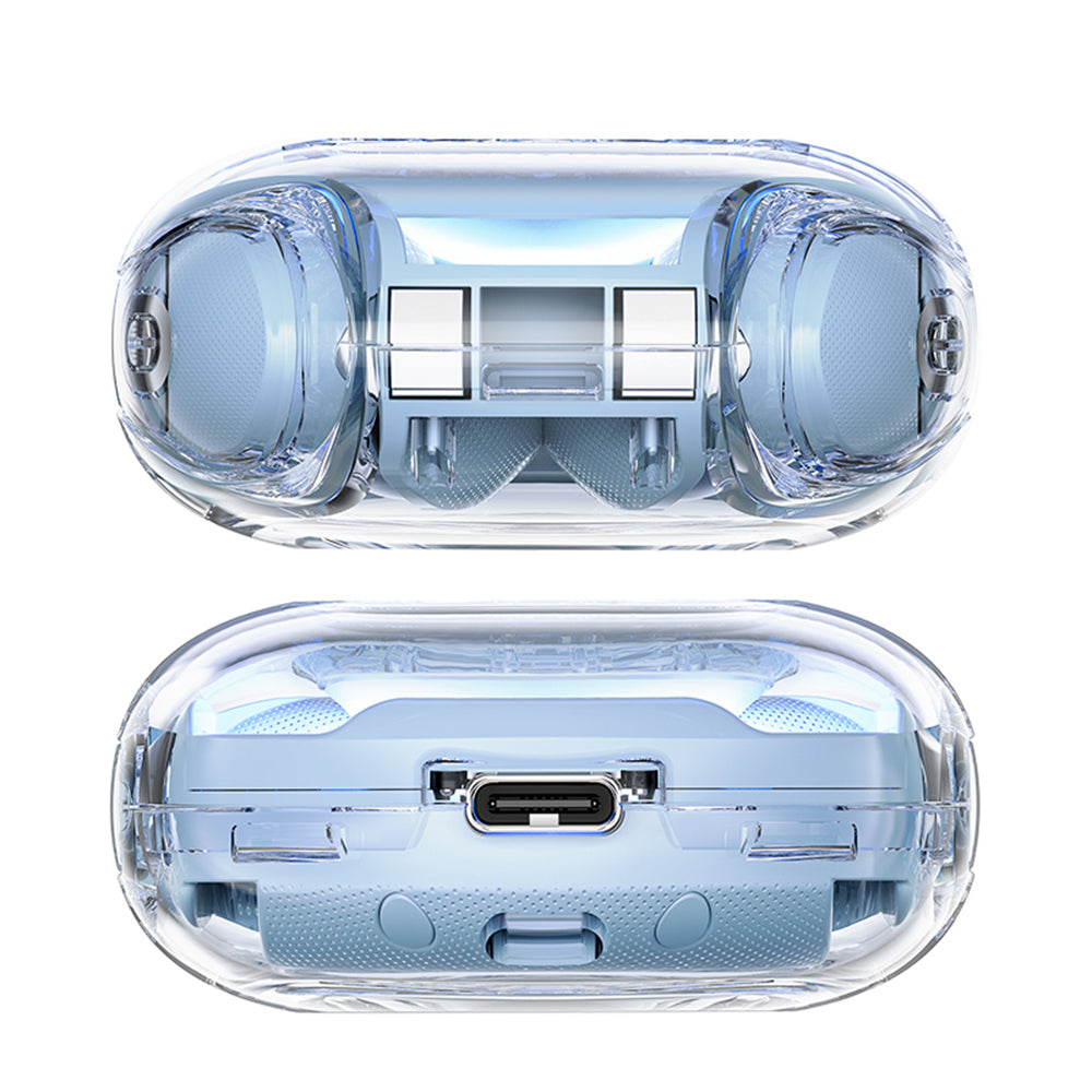 Handsfree Bluetooth Acefast T8, TWS, Blauw