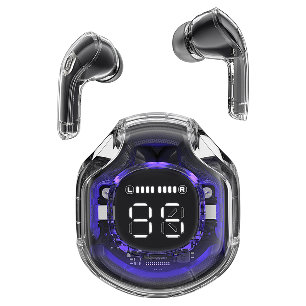 Handsfree Bluetooth Acefast T8, TWS, Zwart