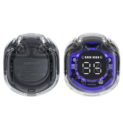 Handsfree Bluetooth Acefast T8, TWS, Zwart