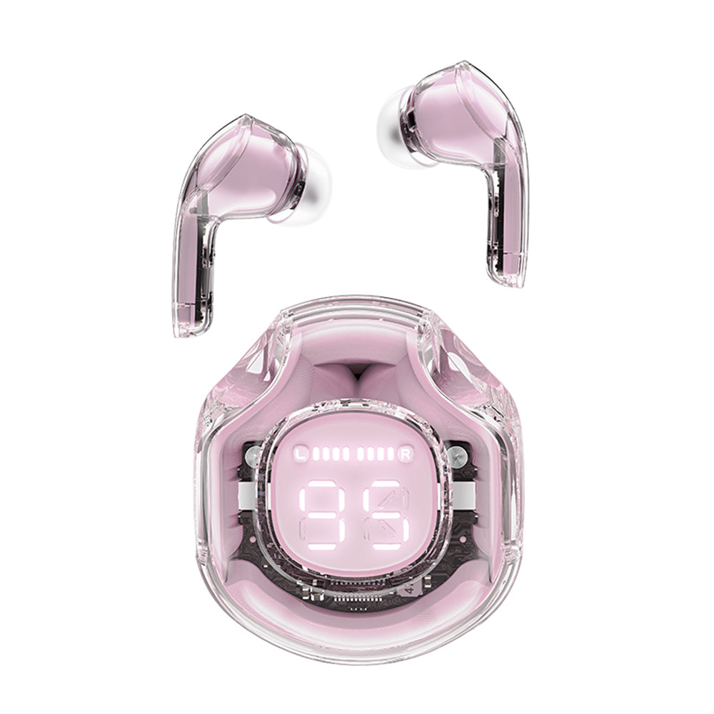 Handsfree Bluetooth Acefast T8, TWS, Roze