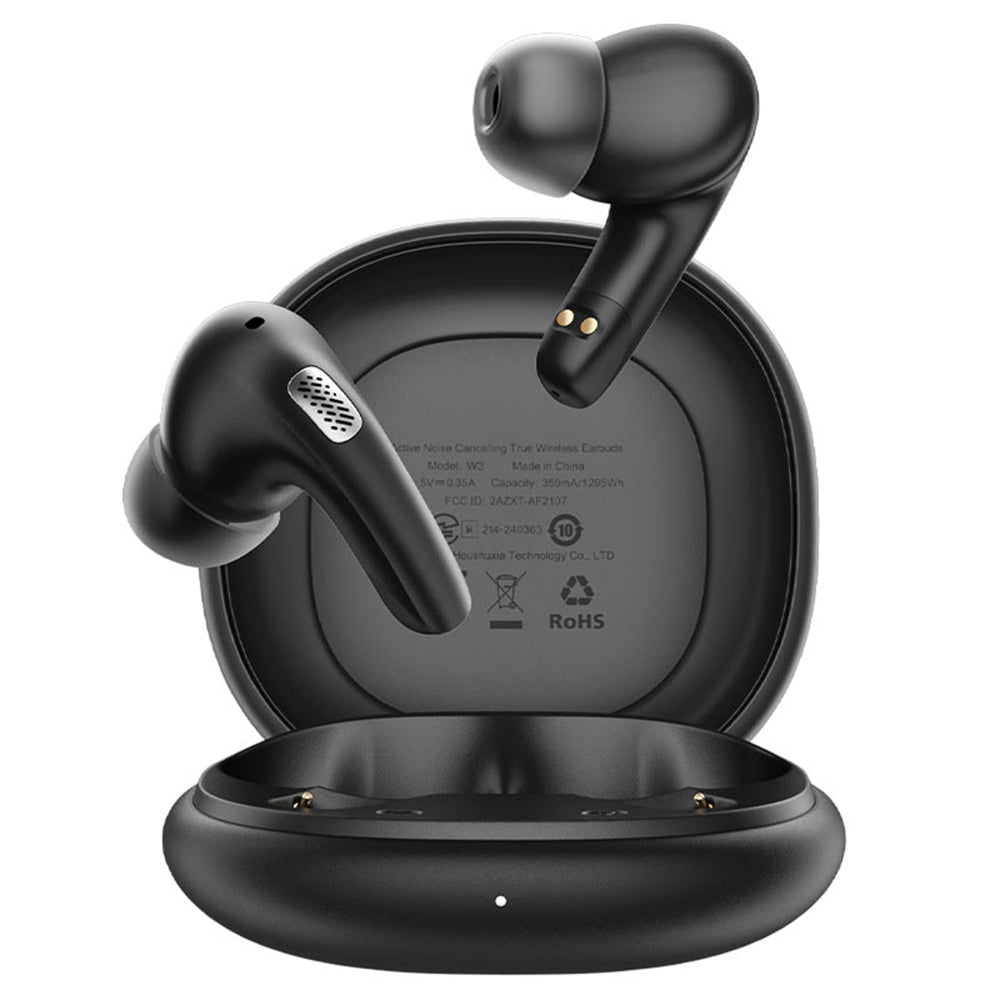 Handsfree Bluetooth Acefast W3, TWS, ANC, Zwart