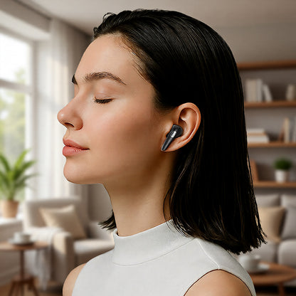 Handsfree Bluetooth Acefast W3, TWS, ANC, Zwart