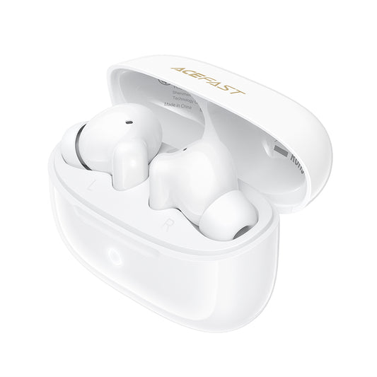 Handsfree Bluetooth Acefast W7, TWS, Wit
