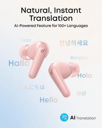 Handsfree Bluetooth Anker SoundCore R60i, TWS, ANC, Roze D1202G51