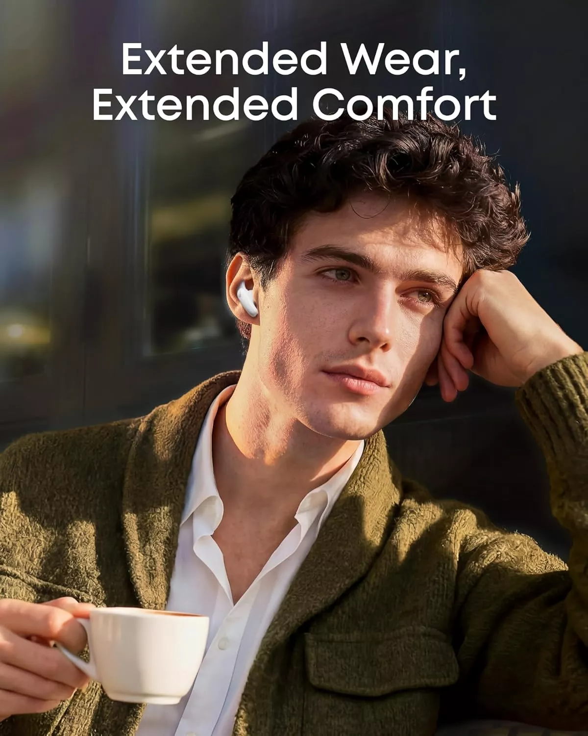 Handsfree Bluetooth Anker SoundCore Liberty Buds, TWS, ANC, Wit D1200G21