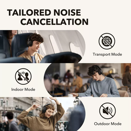 Handsfree Bluetooth Anker SoundCore Q30, A2DP, ANC, Zwart A3028313