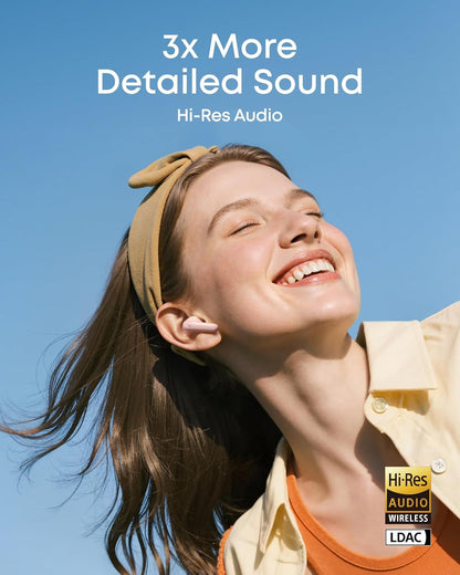Handsfree Bluetooth Anker SoundCore R60i, TWS, ANC, Roze D1202G51