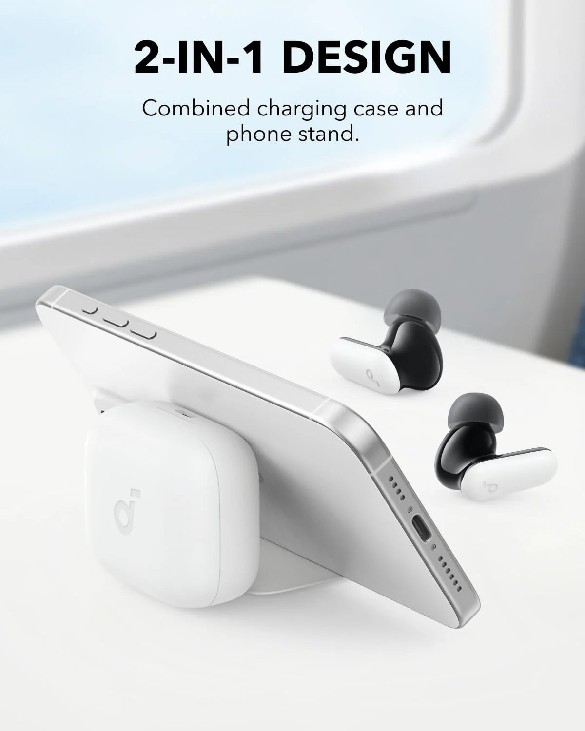 Handsfree Bluetooth Anker SoundCore P30i, TWS, ANC, Wit A3959321