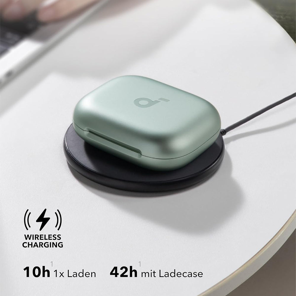 Handsfree Bluetooth Anker SoundCore AeroFit 2, TWS, Groen A3874G61
