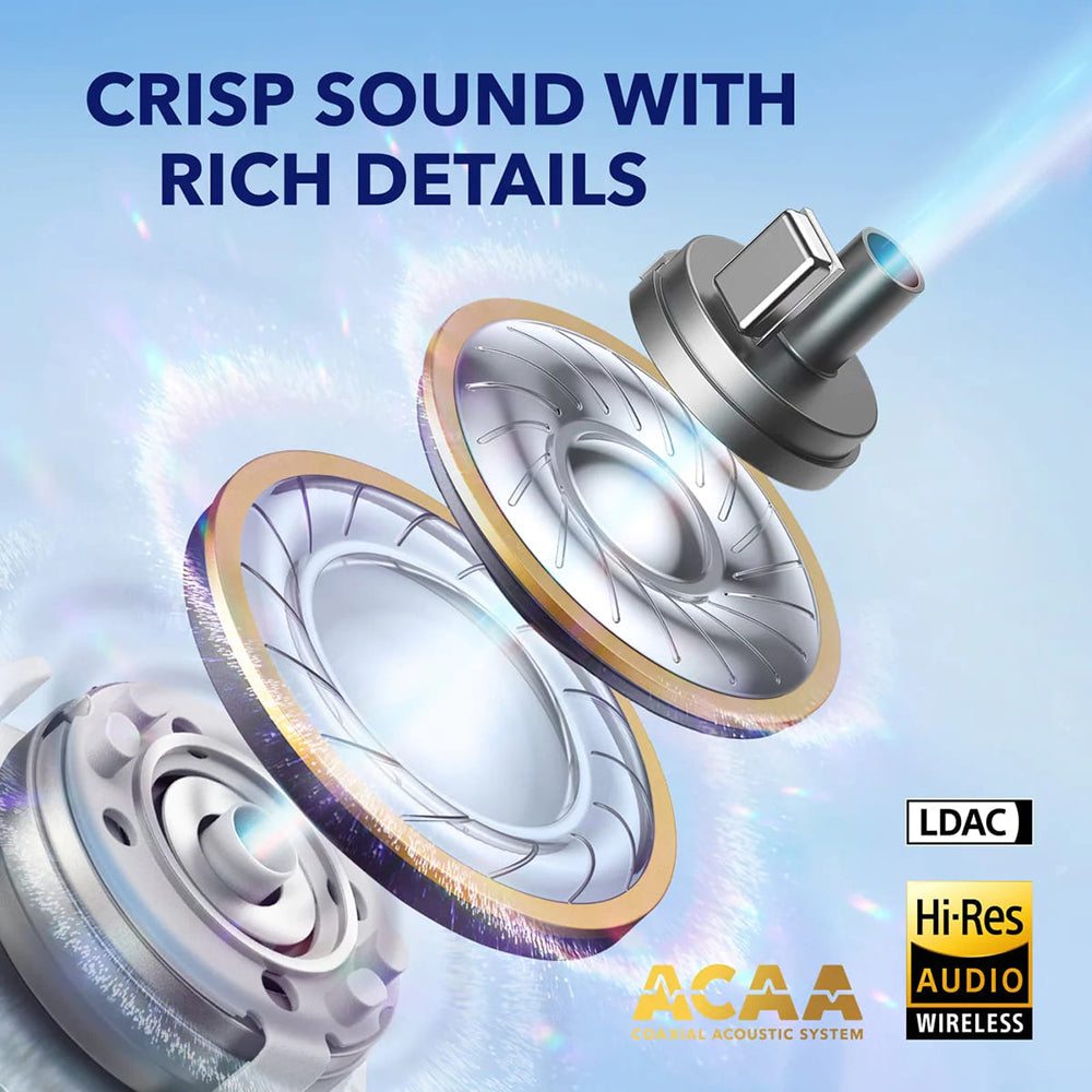 Handsfree Bluetooth Anker SoundCore Liberty 4, TWS, ANC, Wit A3953G21