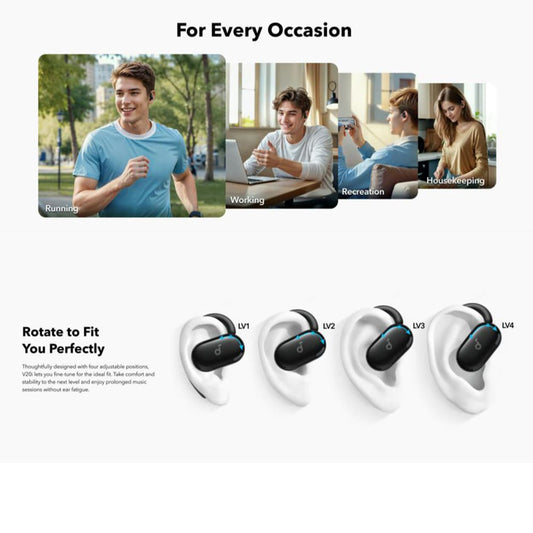 Handsfree Bluetooth Anker SoundCore V20i, TWS, Wit A3876G21