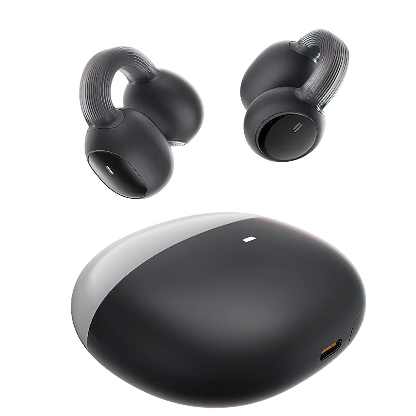 Handsfree Bluetooth Baseus AirGo 1 Ring, TWS, Zwart A00069201113-00