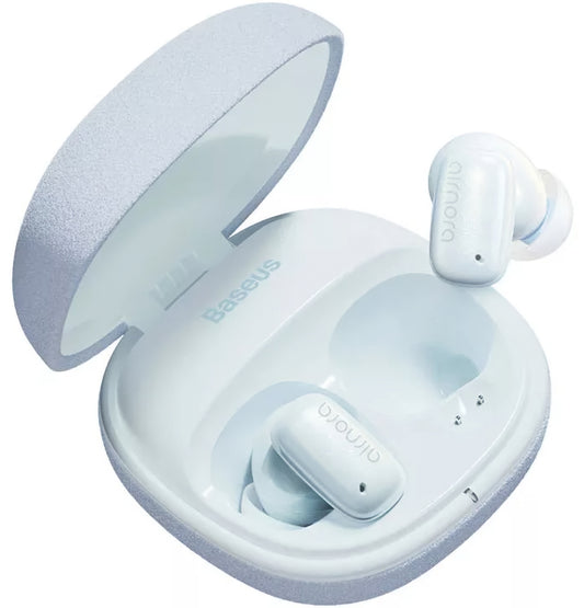 Handsfree Bluetooth Baseus AirNora 2, TWS, ANC, Blauw NGTW320203