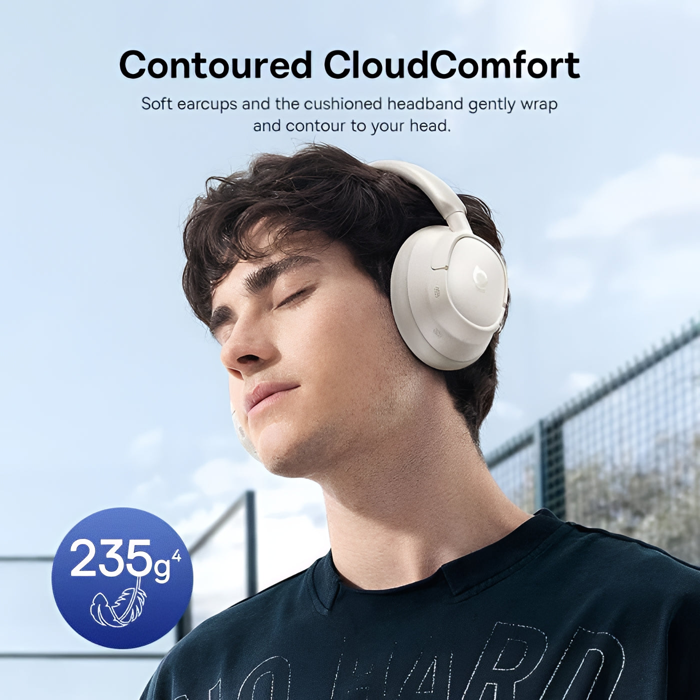 Handsfree Bluetooth Baseus Bass BH1 NC, MultiPoint, A2DP, ANC, Wit A0203702
