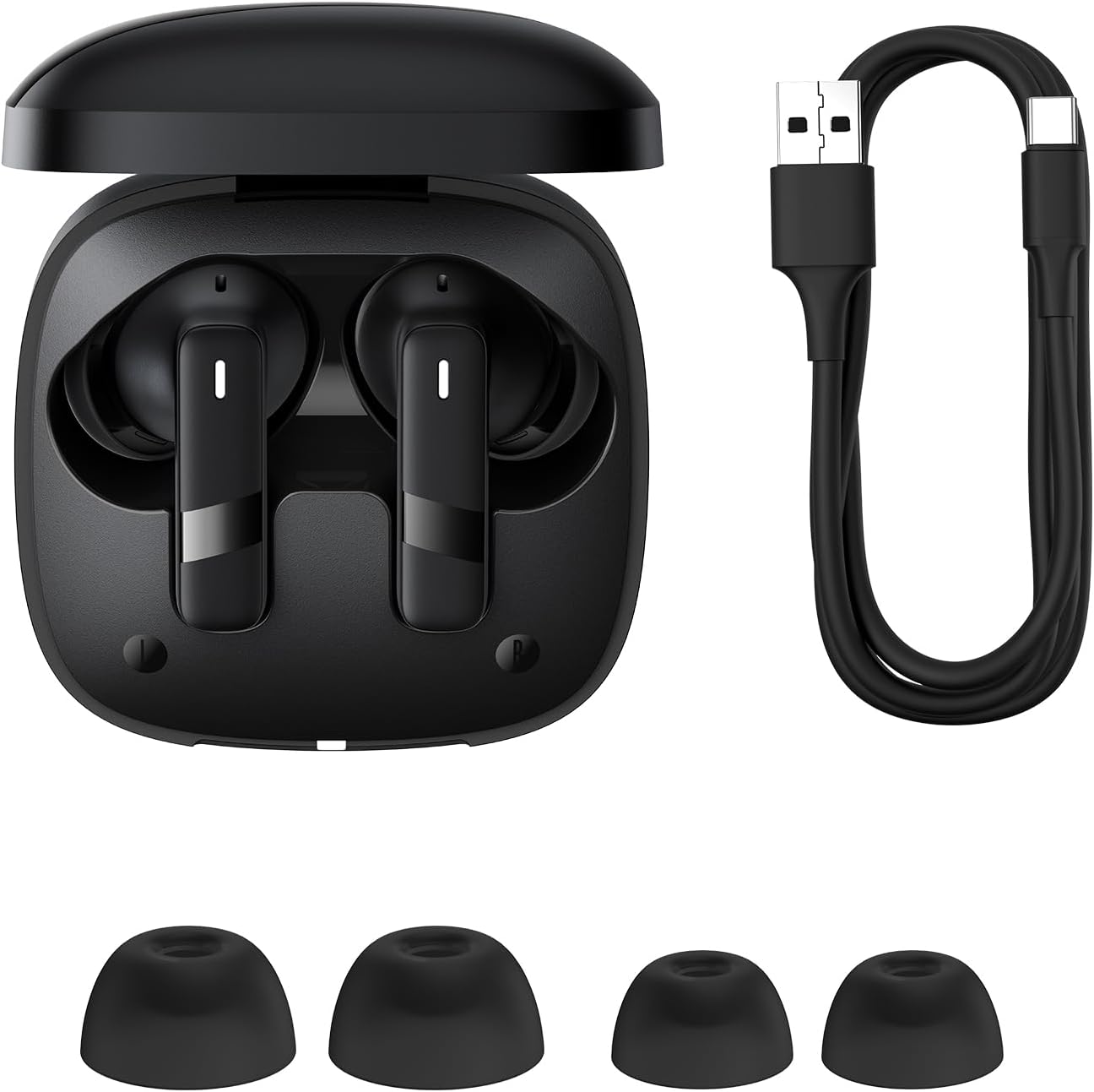 Handsfree Bluetooth Baseus Bowie E20, TWS, Zwart