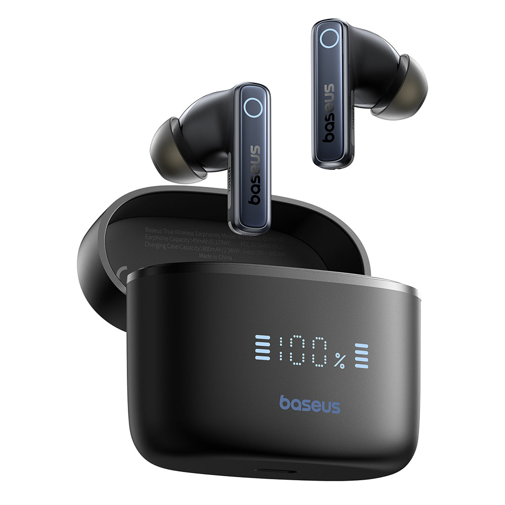 Handsfree Bluetooth Baseus Bowie 30, TWS, Zwart A00073100126-00