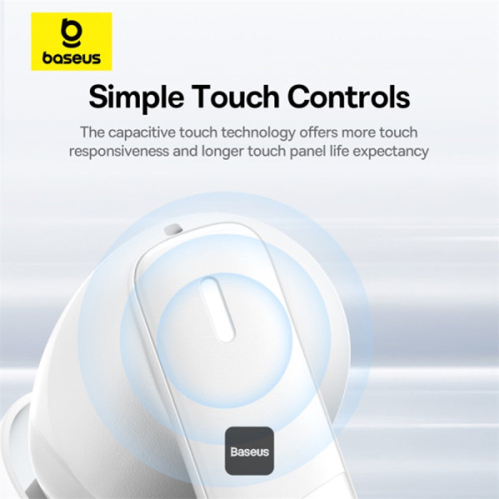 Handsfree Bluetooth Baseus Bowie E20, TWS, Wit A00069700223-00