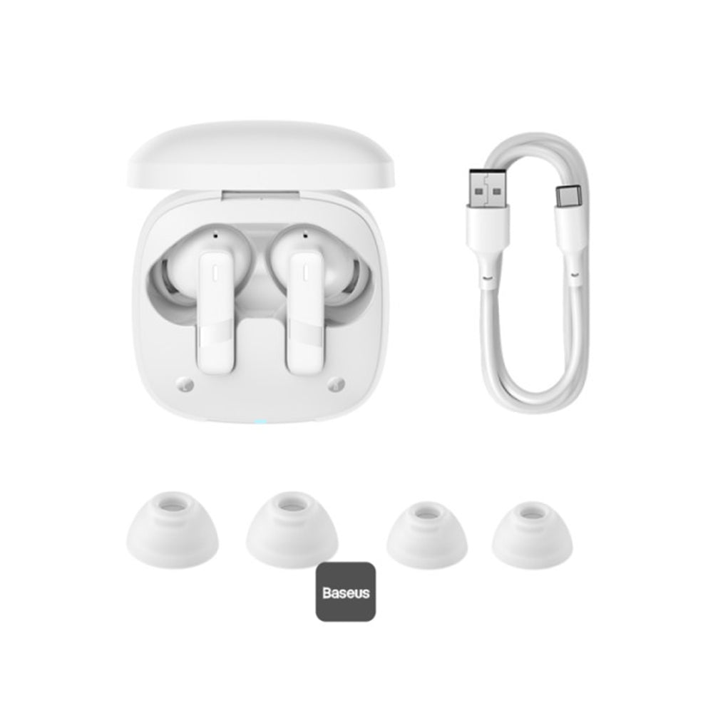 Handsfree Bluetooth Baseus Bowie E20, TWS, Wit A00069700223-00